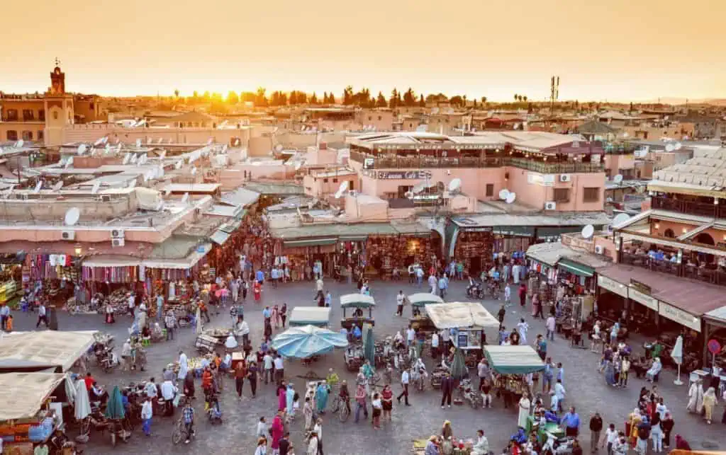 Travel Destinations in Africa 12 Medina-of-Marrakech-Morocco