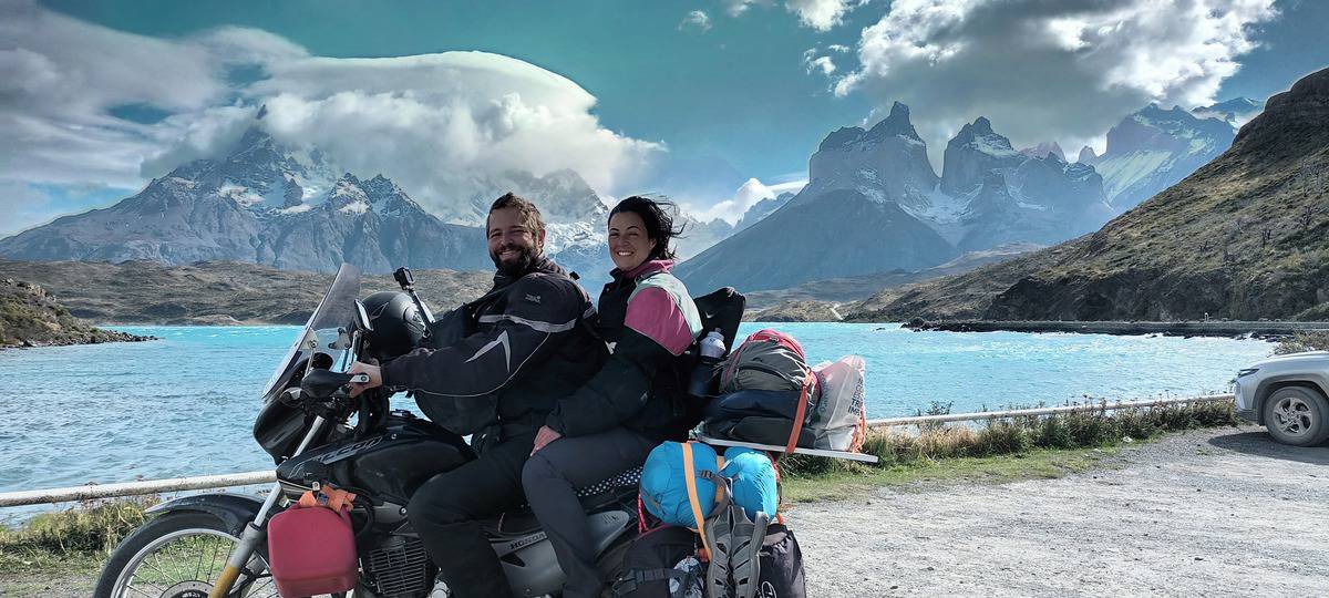 driving the Pan American highway Patagonia