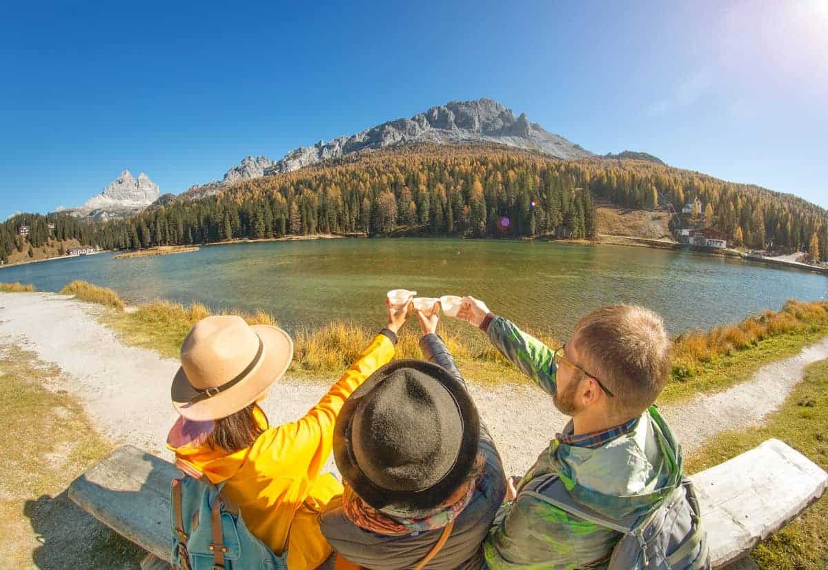 Sustainable Travel Statistics - Facts and Trends in 2025 13 Friends-Travel-in-Italian-Dolomites-Mountains