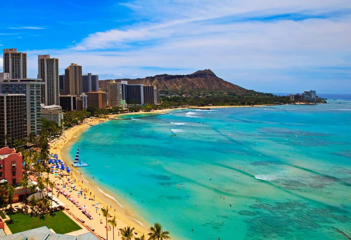 Fiji or Hawaii An Honest Guide To Choosing in 2025 16 The-Famous-Waikiki-Beach-Hawaii