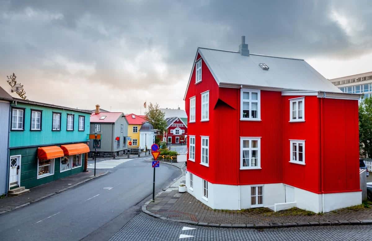 A-Towns-Street-in-Reykjavik