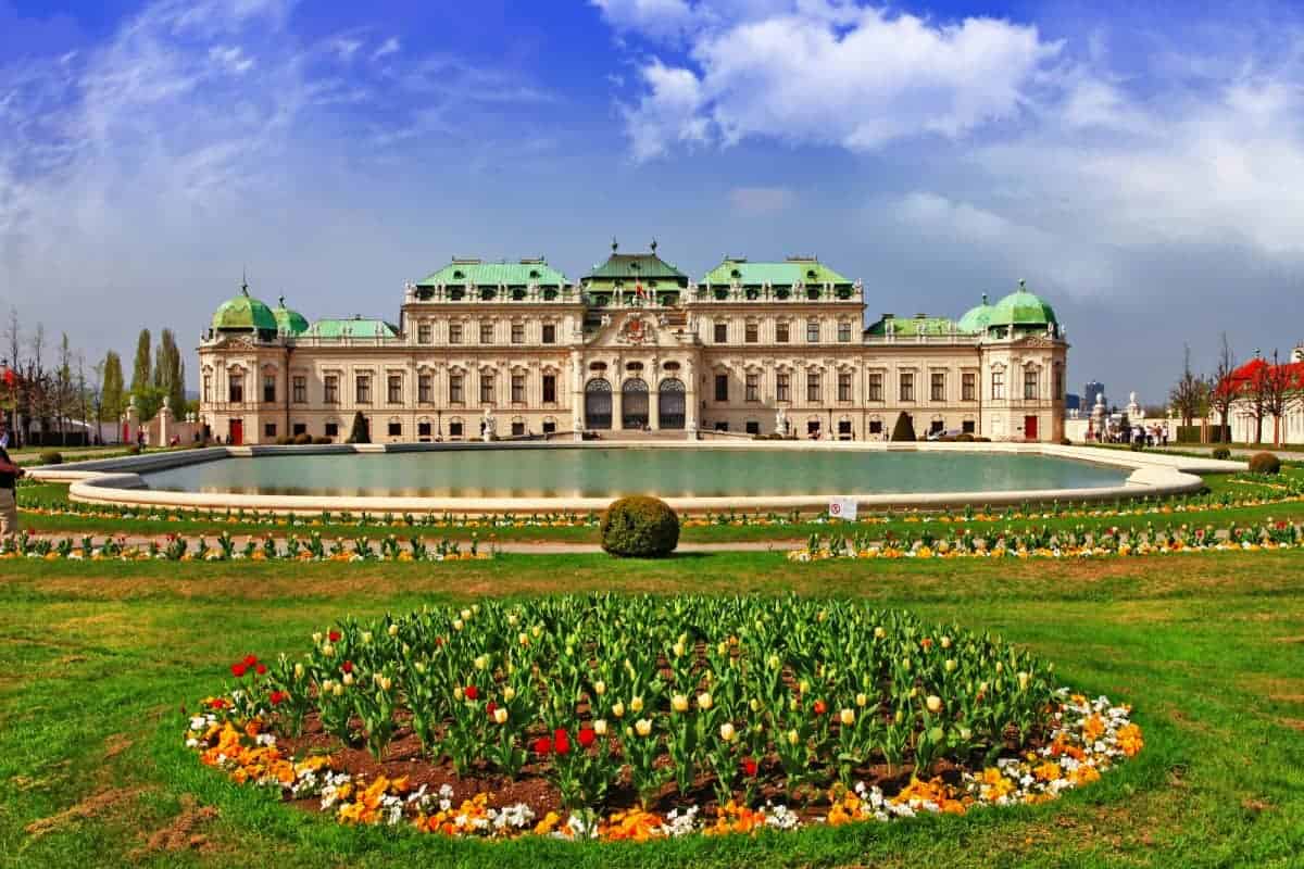 A-Belvedere-Castle-Vienna-AustriaA-Belvedere-Castle-Vienna-Austria