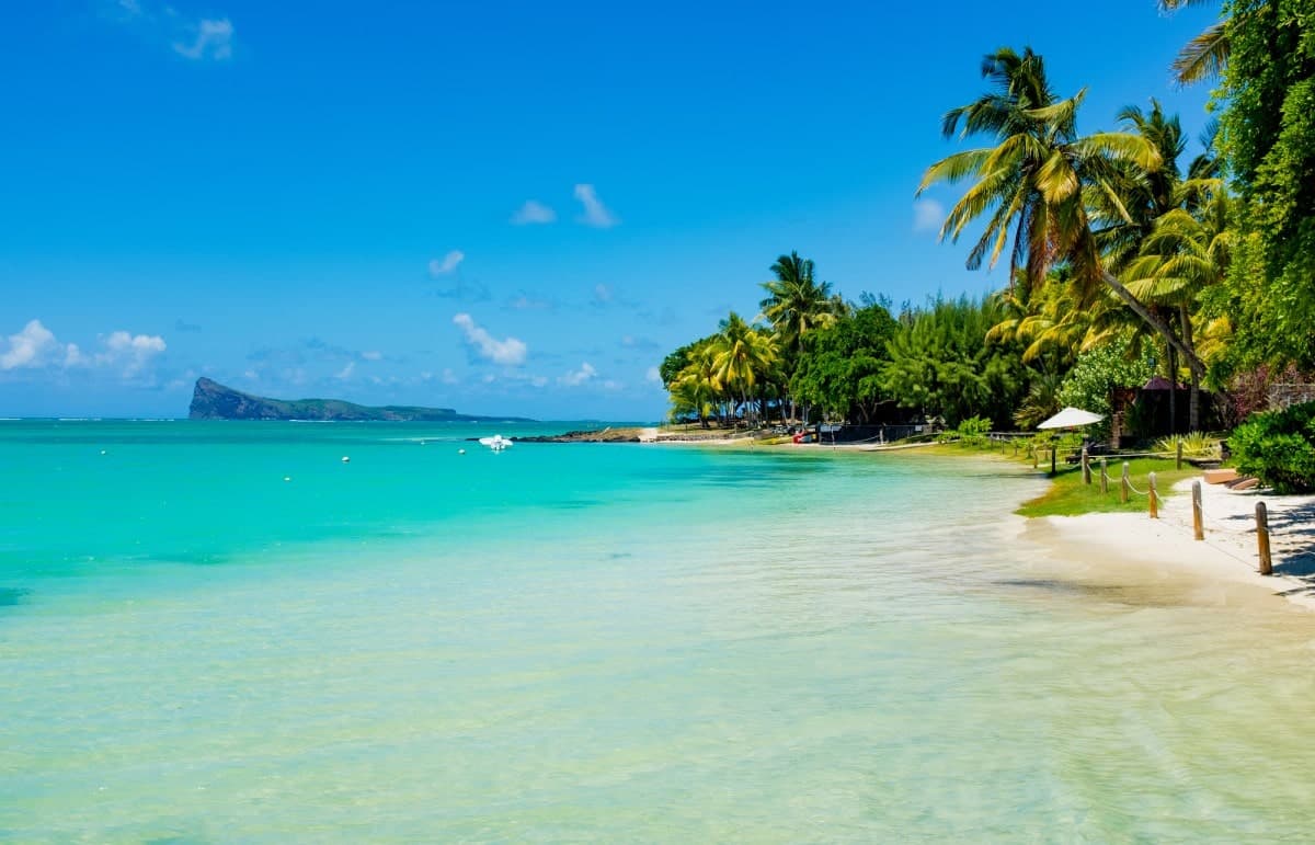 The 13 Safest Countries In Africa in 2025 (RANKED) 2 A-White-Beach-Mauritius