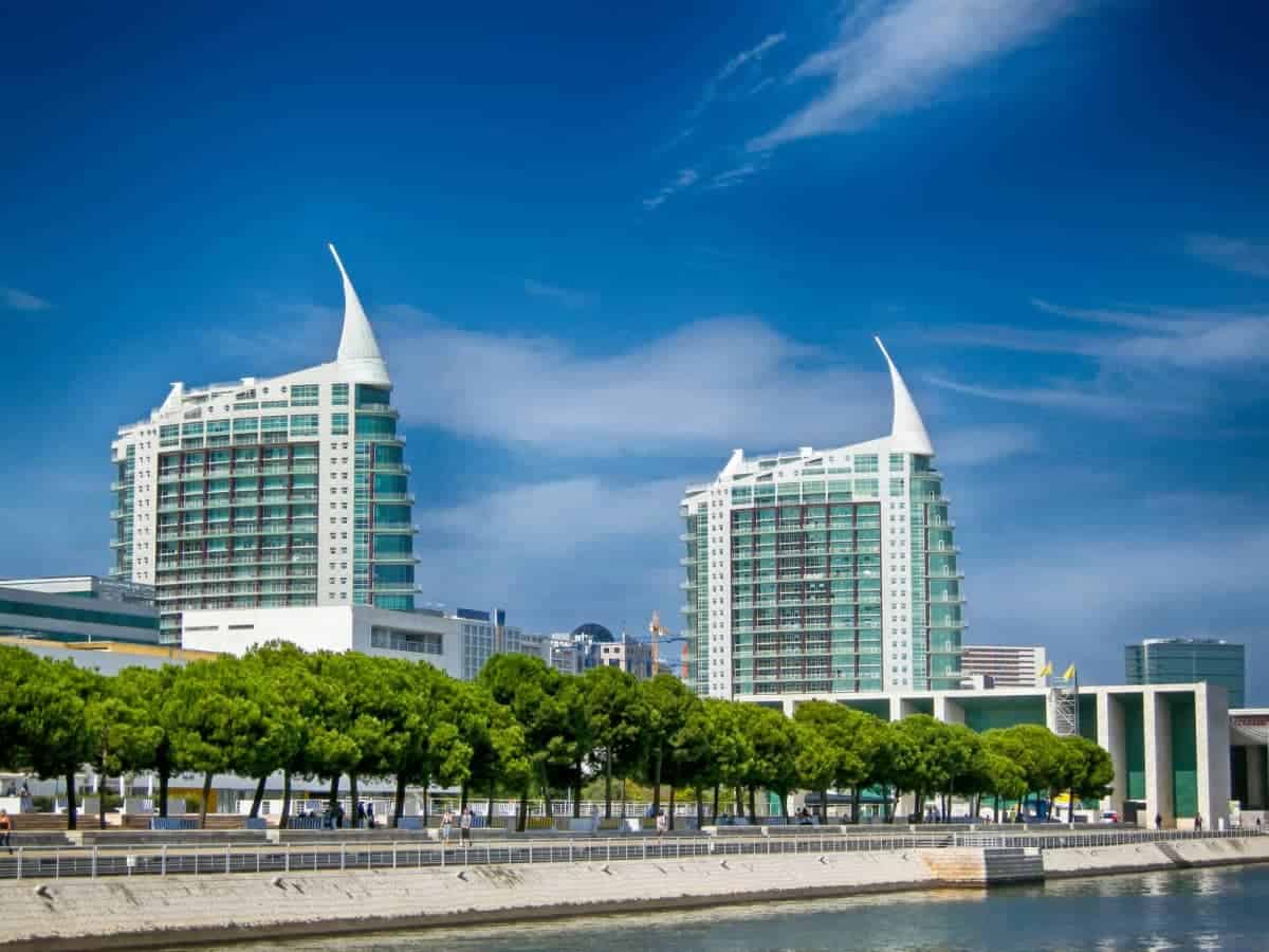 Modern-Buildings-at-Expo-Area-in-Lisbon