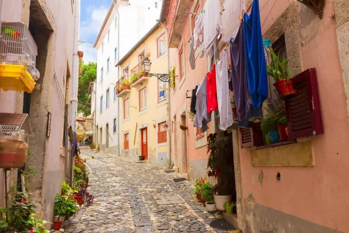 The-Old-Town-Street-in-Lisbon