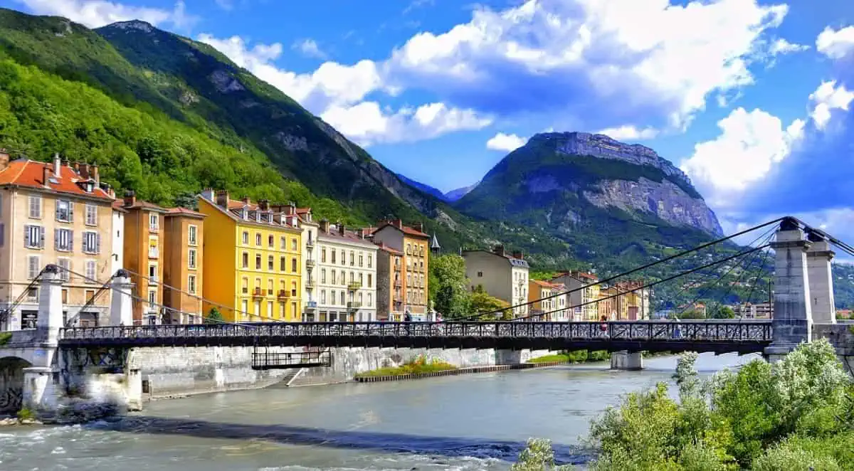 Grenoble-City-Bridge-France