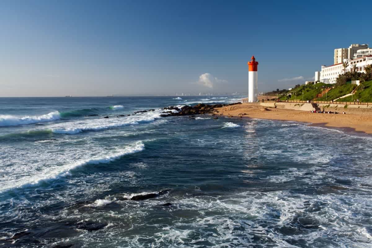 Umhlanga-Lighthouse-at-South-Africa