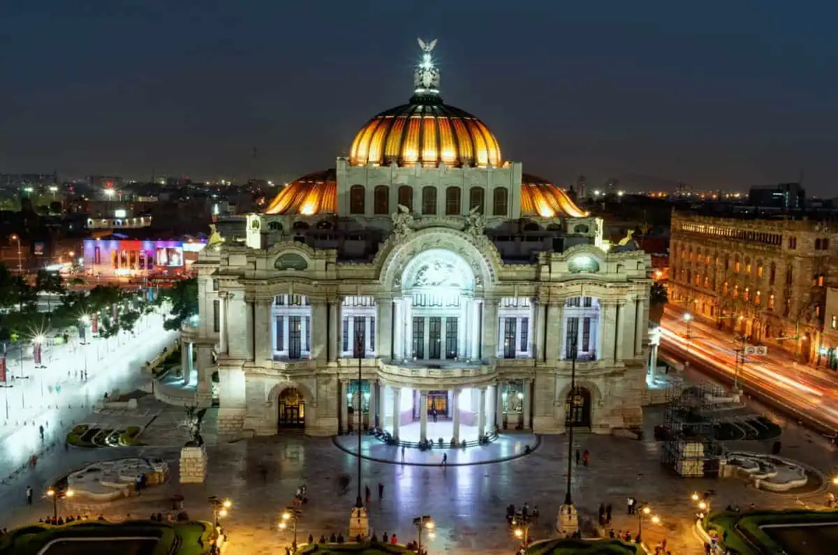 Bellas-Artes-Night-View-Mexico