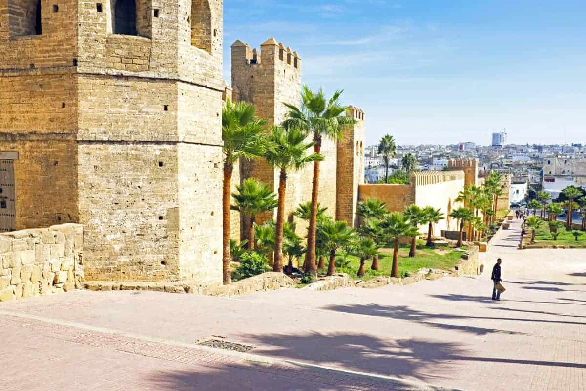34 Cheap Places to Travel in 2025 | Best Budget Destinations 30 Old-Rabat-City-Wall-in-Morocco