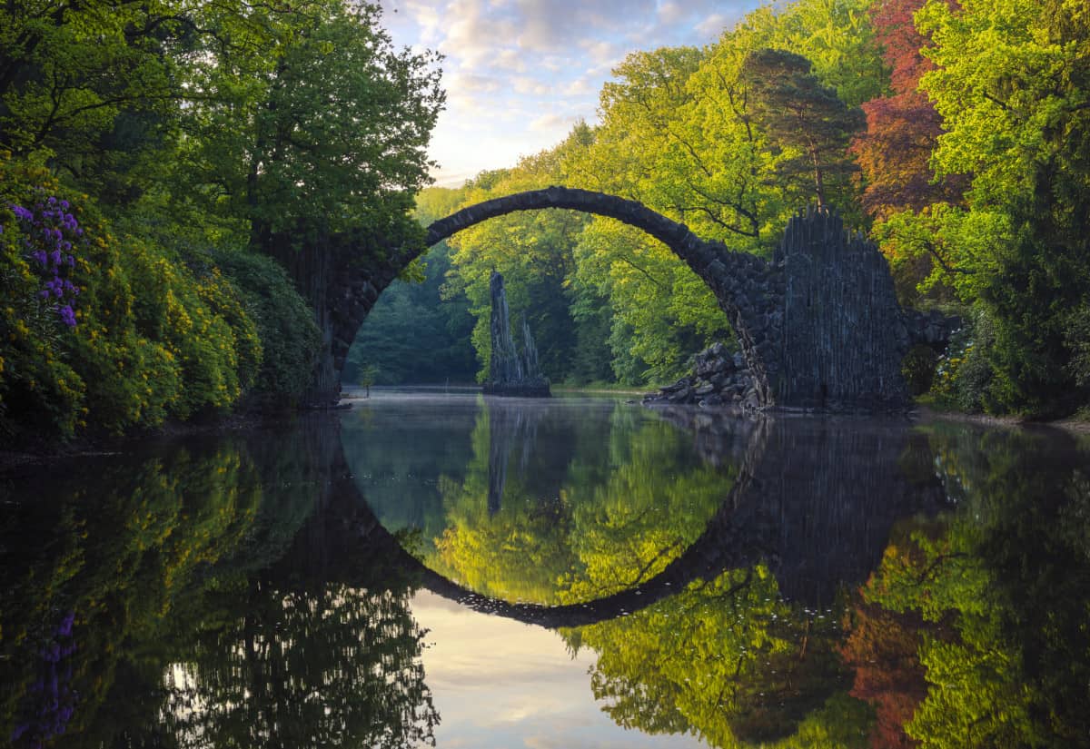 Rakotzbrucke-Devil's-Bridge-in-Saxony