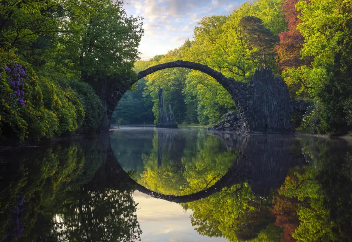 Rakotzbrucke-Devil's-Bridge-in-Saxony