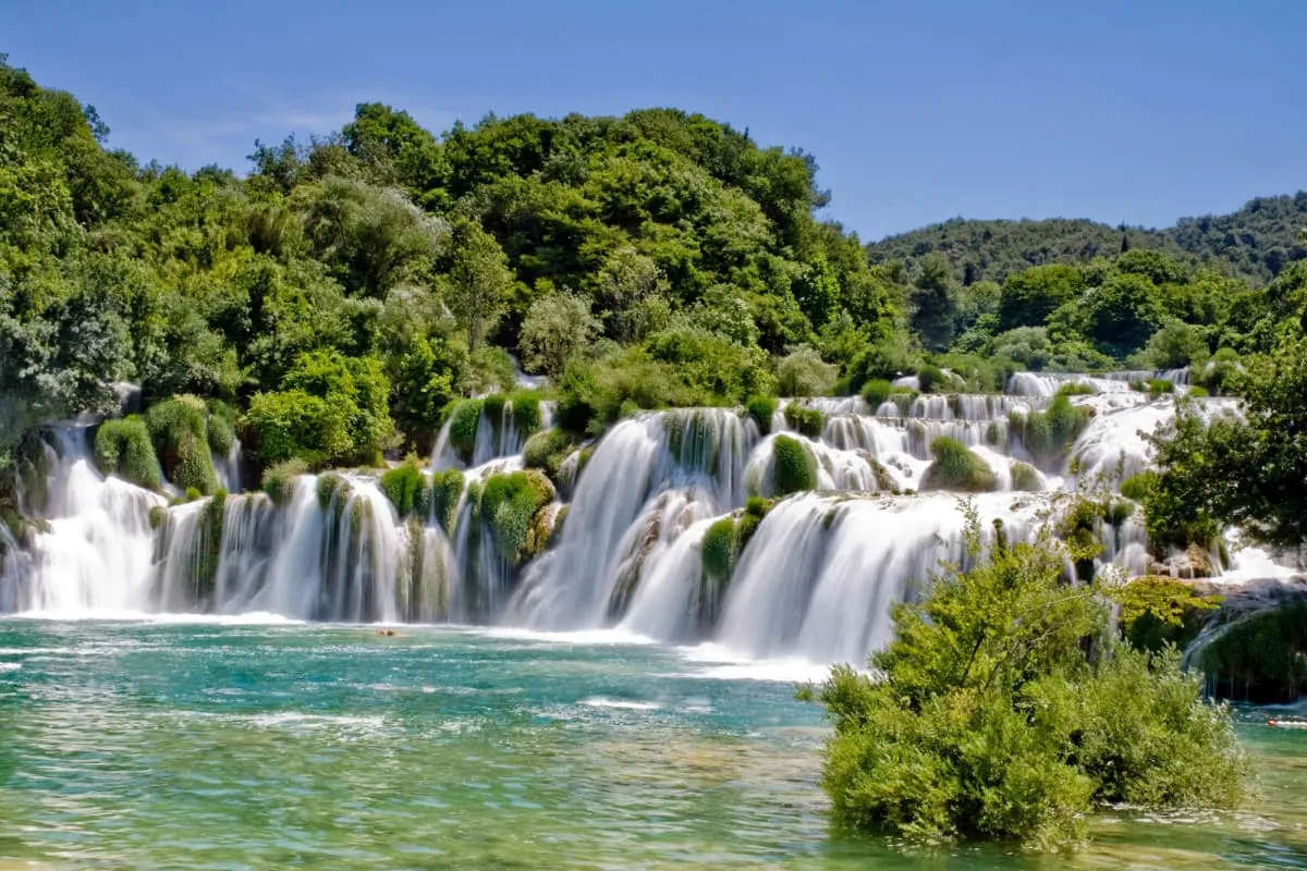 Waterfall-in-Krka-National-Park